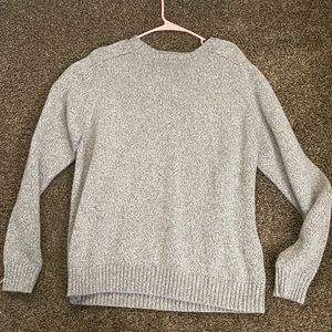 Warm thick croft and barrow grey sweater